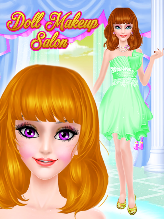 Royal Princess Doll Makeover -  Makeup Gamesのおすすめ画像5