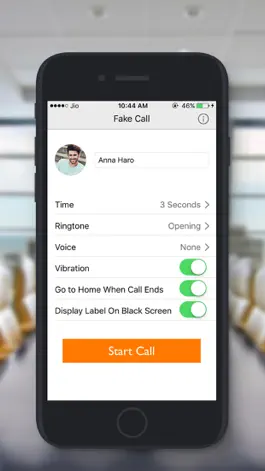 Game screenshot Fake Call - prank calling app apk