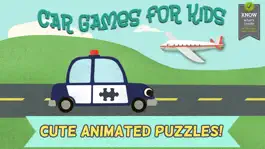 Game screenshot Car Games for Kids: Fun Cartoon Jigsaw Puzzles HD mod apk