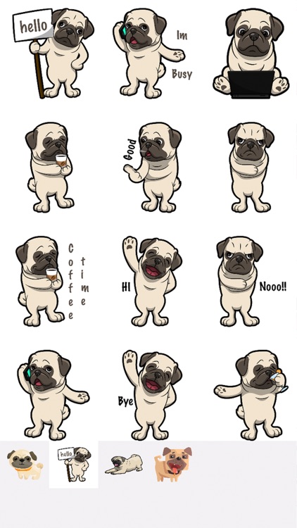 PugMojis - Pug Emoji & Sticker