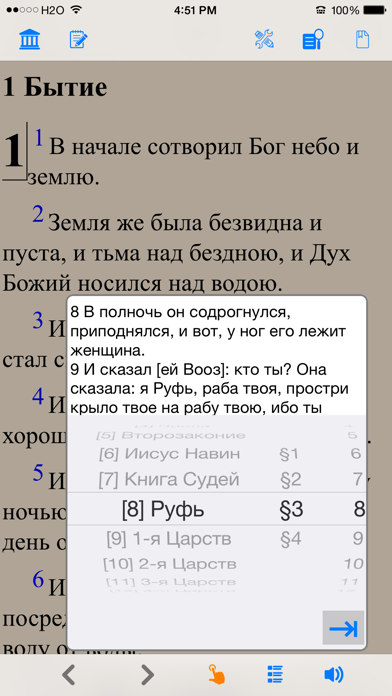 Библия (текст и аудио)(audio)(Russian Bible) Screenshot 3