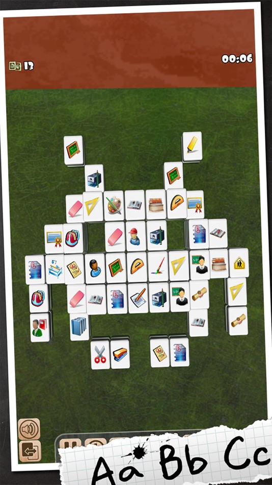 #1. Mahjong 2 Classroom (iOS) Podle: Magma Mobile