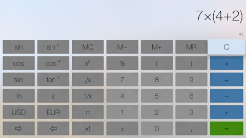 Screenshot #11 for My Calculator (incl. currency)