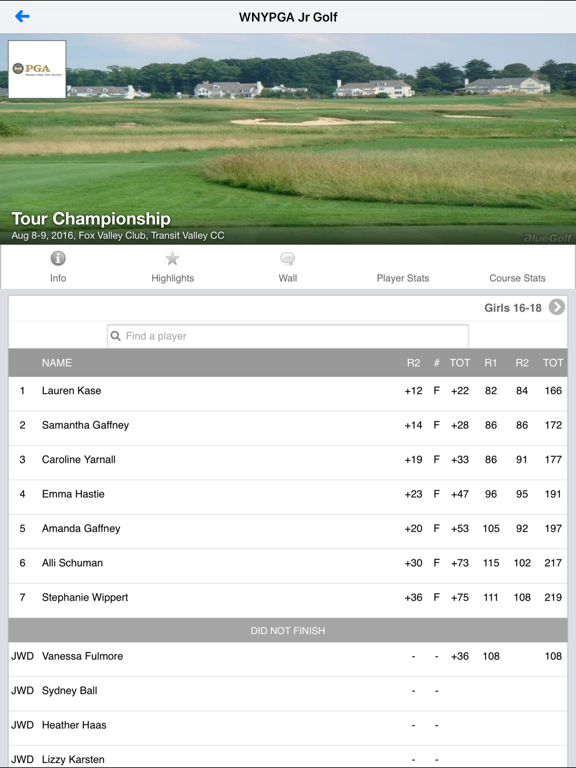 Screenshot #6 pour Western New York PGA Jr Tour