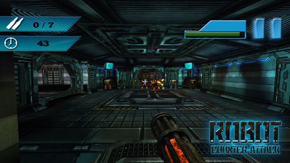 #3. Robot Counter Attack (iOS) Podle: Atif Mumtaz