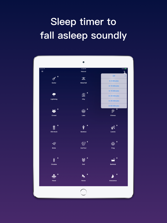 Screenshot #6 pour Natural - Sleep Sounds