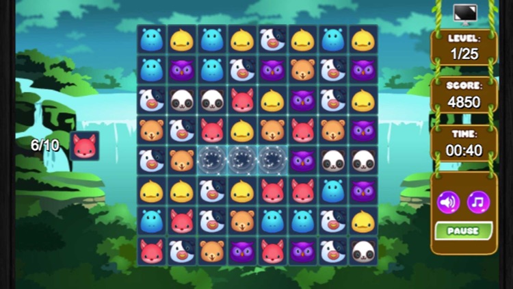 Happy Zoobies - Match 3 Puzzle