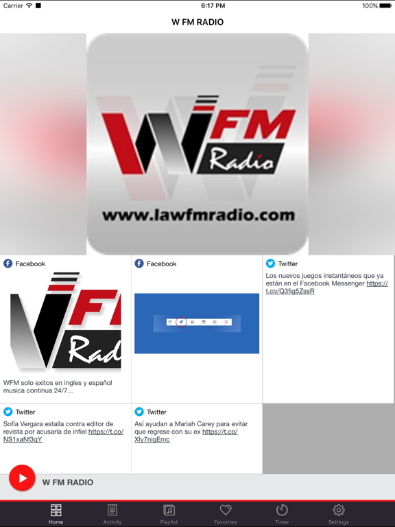 Screenshot #4 pour W FM RADIO