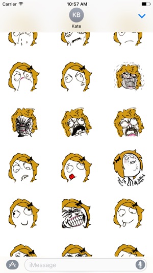 Meme Faces - Stickers for iMessage(圖3)-速報App