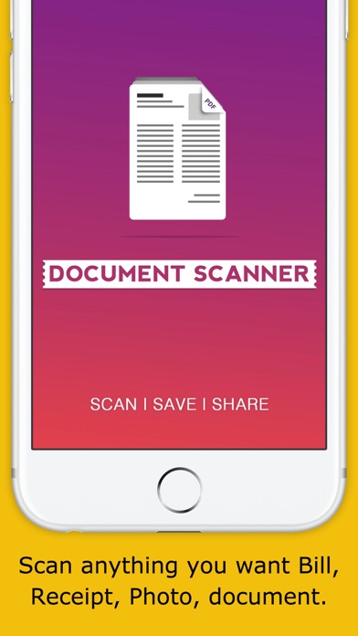 Document Scanner for Pdf & Receipt scanのおすすめ画像1