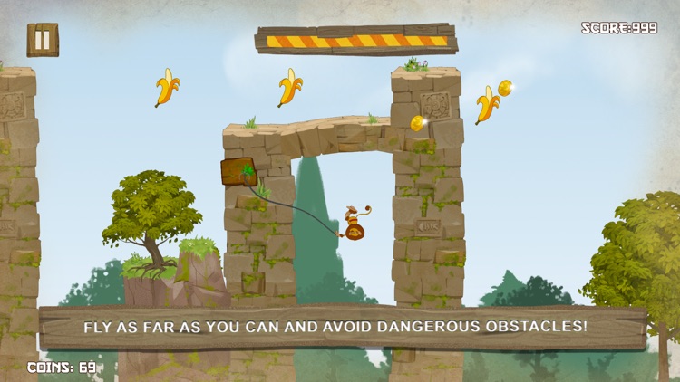 Rope Hanger: Monkey Ninja