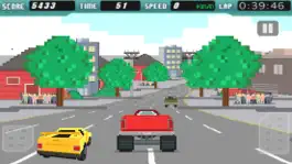 Game screenshot Blocky Racing - Race Block Cars on City Roads hack