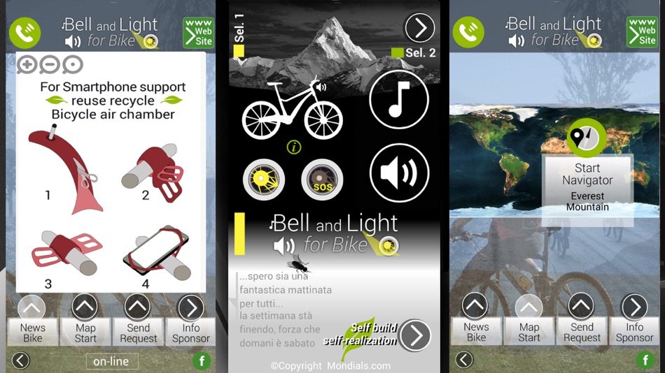 #1. Bell and Light for Bike (iOS) 由: Mauro Maria Tarolli