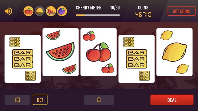 Fruit Poker Video Poker