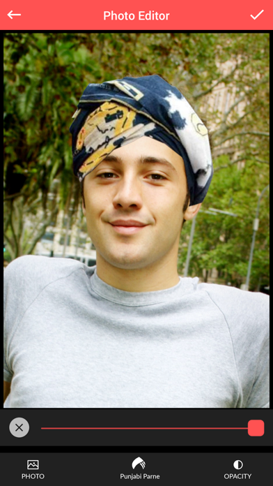 Screenshot #1 pour Punjabi Parne Photo Editor -Punjabi Parne Sticker