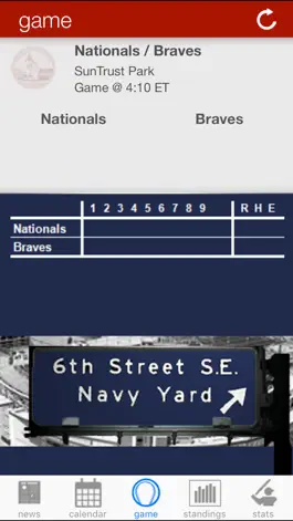 Game screenshot Washington Baseball Nationals Edition apk