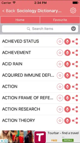 Game screenshot Sociology Dictionary Terms Definitions mod apk