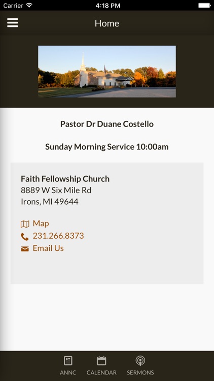 Faith Fellowship Church - Irons, MI