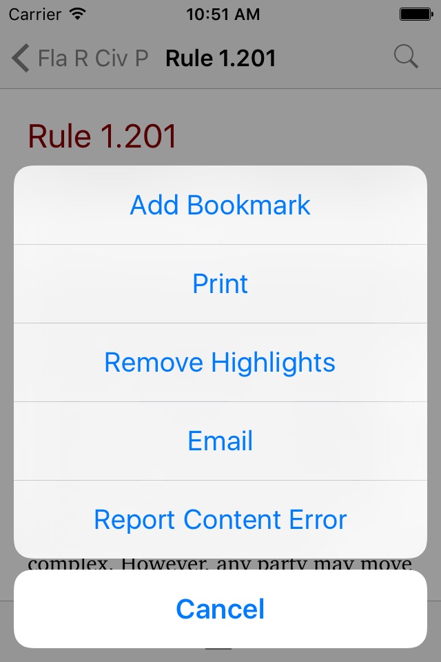 Florida Rules of Civil Procedure (LawStack Series) screenshot 3