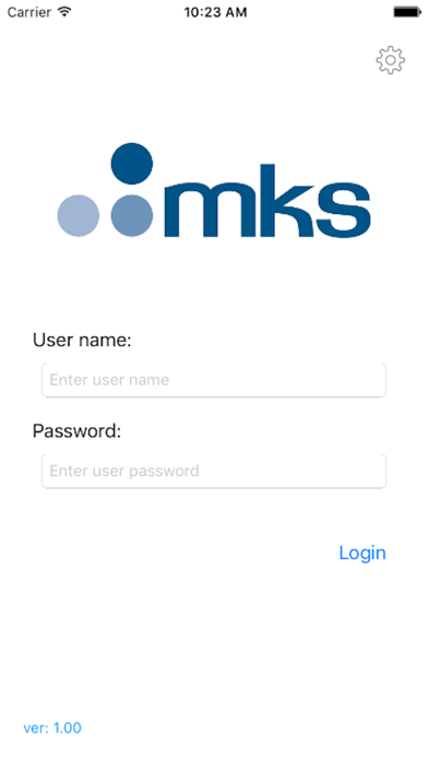 Screenshot 1 of MKS WH ERP App