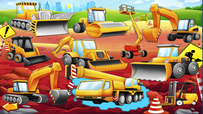 Trucks and Things That Go Puzzle Game Screenshot