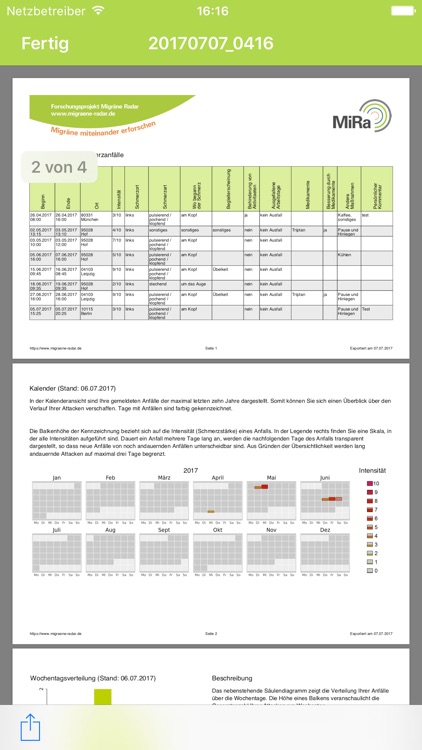 Migräne Radar 2.0 screenshot-4
