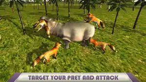 Angry Hippo Simulator screenshot #2 for iPhone