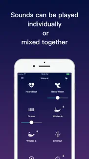 natural - sleep sounds iphone capturas de pantalla 2