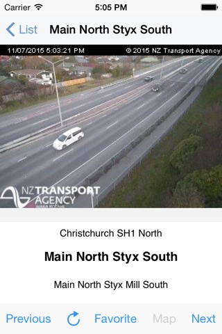 Christchurch Traffic Cam screenshot 4