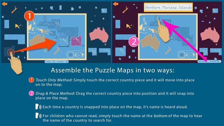 Oceania - Montessori Geography for Preschool & Up screenshot-3