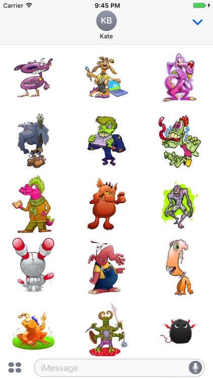 MonsterMojis - Cute Monster Emojis And Stickers