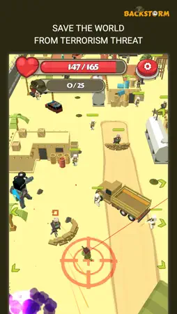 Backstorm Attack - Endless RPG War Runner screenshot 5