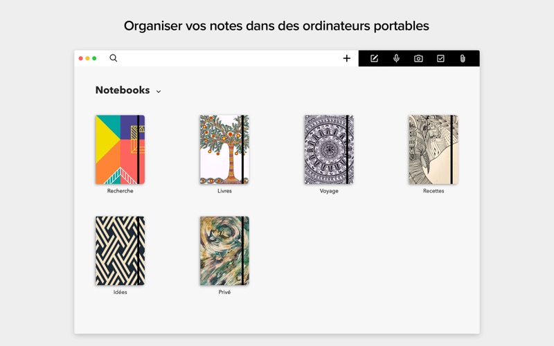 Screenshot #1 pour Notebook - Agenda, Bloc-notes