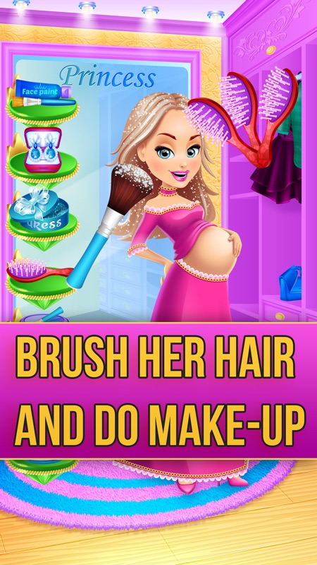 Princess Baby Adventure - Makeover & Salon Game screenshot 3