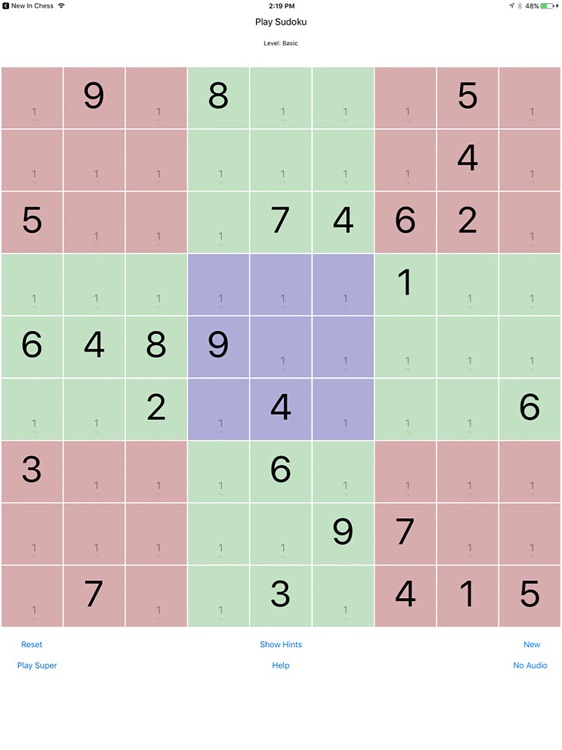 Super Sudoku for iPad