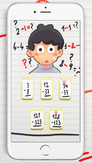 Screenshot #1 pour Soustraction - l'apprentissage à la pratique Maths