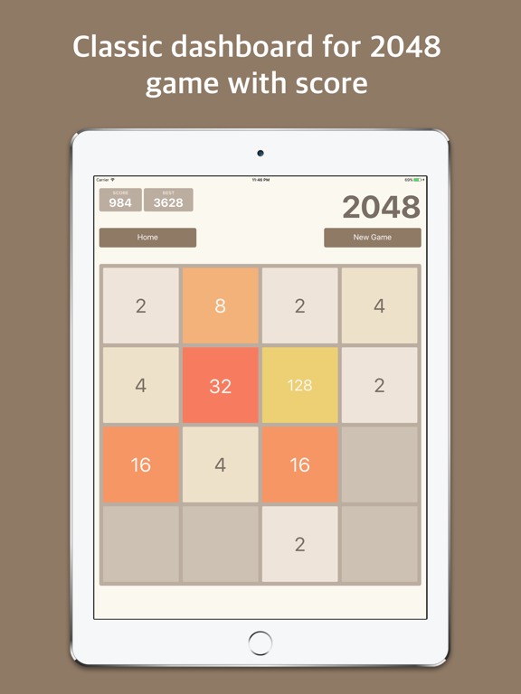 Screenshot #5 pour 2048 - puzzle number