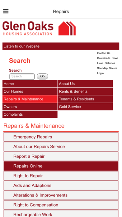 Glen Oaks Housing Association screenshot 3