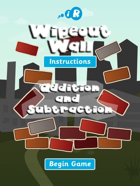 Screenshot #4 pour Wipeout Wall for iPad (Addition & Subtraction)