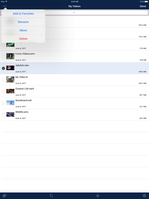Screenshot #5 pour AVPlayer for iPad