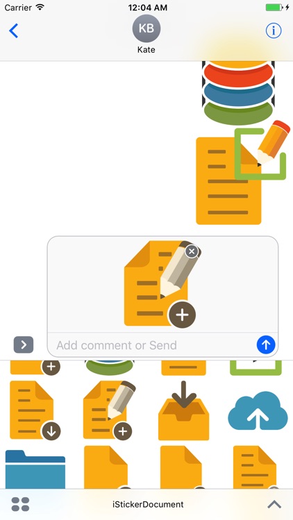Document Sticker