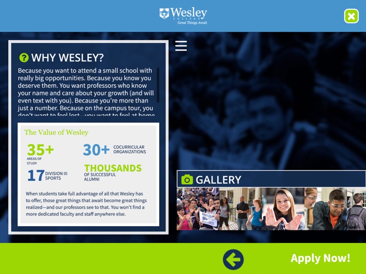 Wesley College Domestic