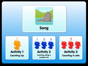 Five Sharks Swimming screenshot #1 for iPad
