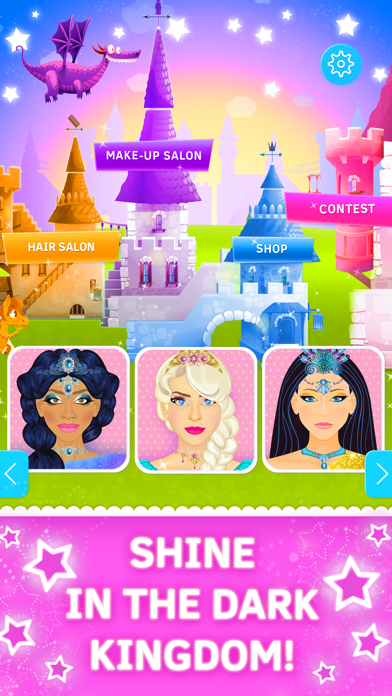 Princess Makeup and Hair Salon. Games for girlsのおすすめ画像2