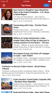 Cuba News & Travel Info Today in English screenshot #1 for iPhone