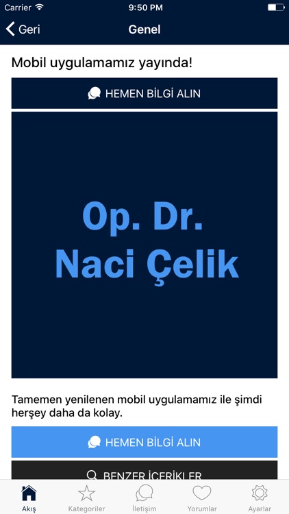 Op. Dr. Naci Çelik