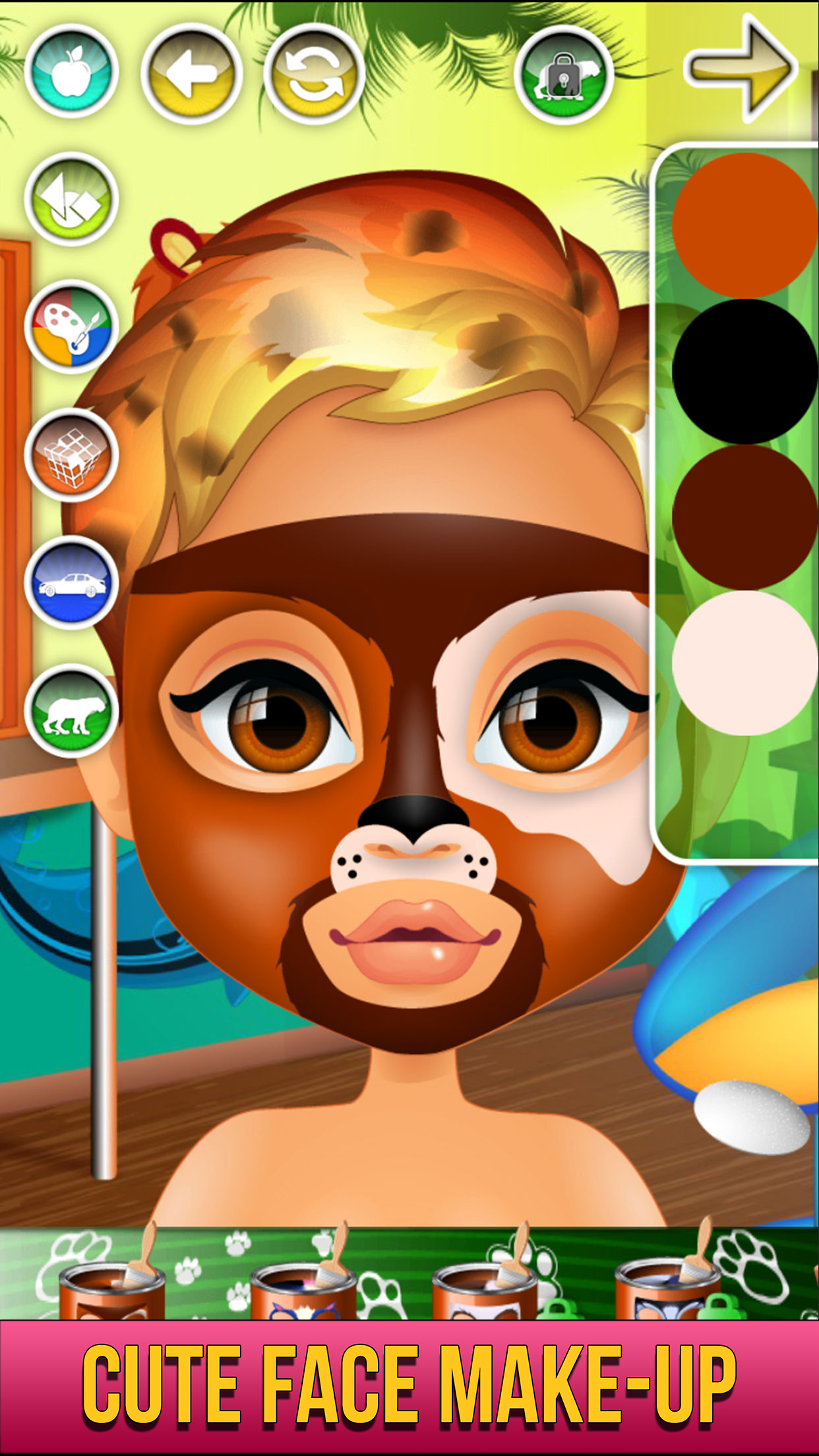 Baby Face Paint Salon Games screenshot 5
