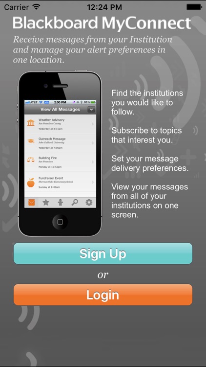 Blackboard MyConnect