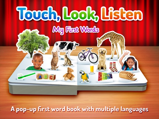 Touch, Look, Listen ~ My First Words iPad app afbeelding 1