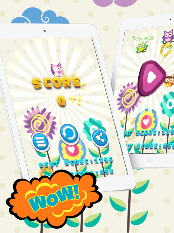 Screenshot #5 pour Swipe chouettes Match 3 Puzzle Game